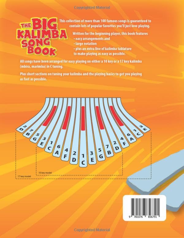 The Big Kalimba Songbook: 100+ Songs for kalimba in C (10 and 17 key)
