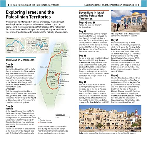 DK Top 10 Israel and Petra (Pocket Travel Guide)