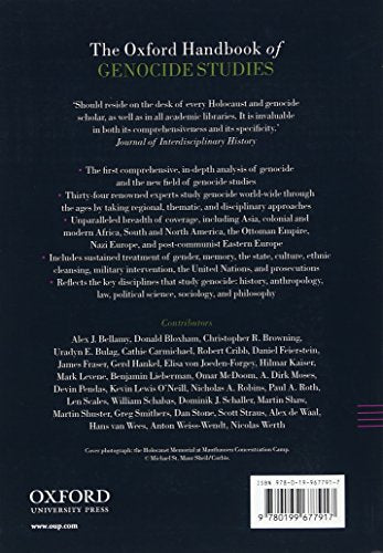 The Oxford Handbook of Genocide Studies (Oxford Handbooks)