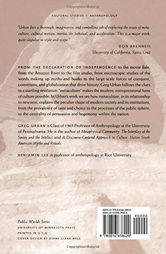 Metaculture: How Culture Moves through the World (Volume 8) (Public Worlds)