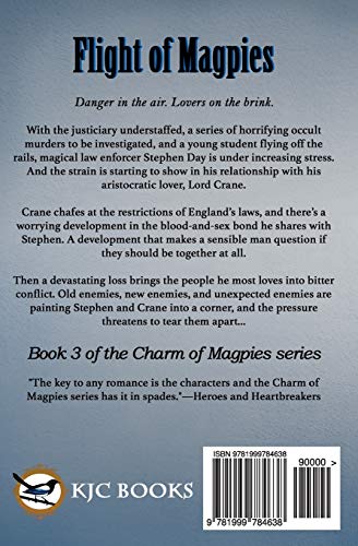 Flight of Magpies (Charm of Magpies) — back cover