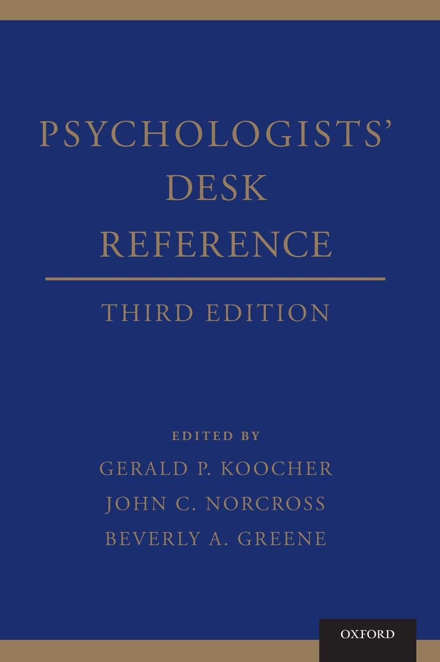 Psychologists' Desk Reference