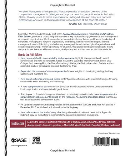Nonprofit Management: Principles and Practice
