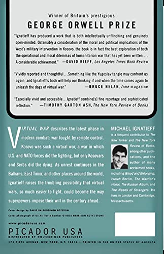 Virtual War: Kosovo and Beyond