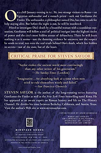 The Venus Throw: A Mystery of Ancient Rome (Novels of Ancient Rome, 4)