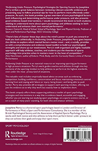 Performing Under Pressure: Psychological Strategies for Sporting Success