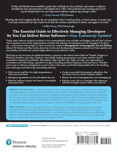 Managing the Unmanageable: Rules, Tools, and Insights for Managing Software People and Teams