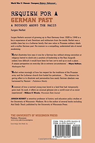 Requiem for a German Past: A Boyhood among the Nazis by Herb