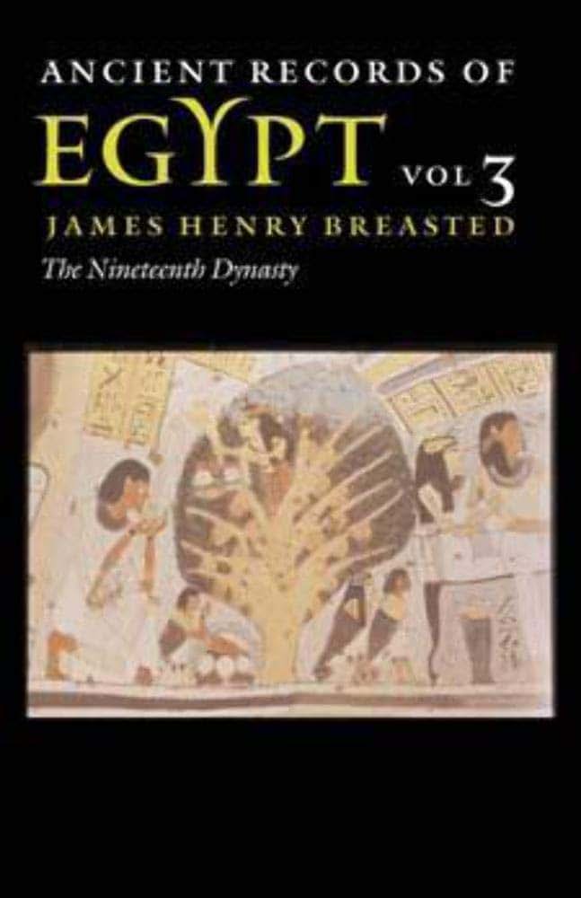 Ancient Records of Egypt: Vol. 3: The Nineteenth Dynasty (Volume 3)