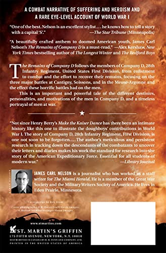 The Remains of Company D: A Story of the Great War