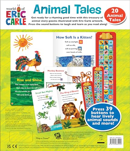 World of Eric Carle Animal Tales Sound Storybook Treasury