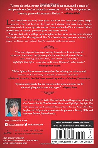 You'll Never Know, Dear: A Novel of Suspense