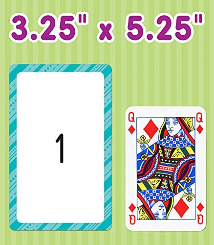 Carson Dellosa 54 Toddler Flash Cards, 0-25 Counting and Number Recognition Math Flashcards for Toddlers 3-5 Years, Kindergarten and Preschool Learning Activities and Educational Games