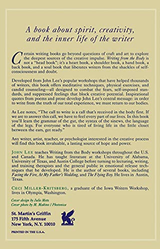 Writing from the Body: For writers, artists and dreamers who long to free their voice