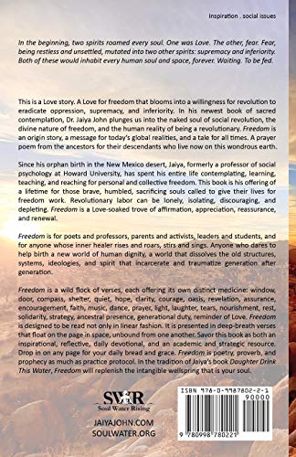 Freedom: Medicine Words for Your Brave Revolution — back cover