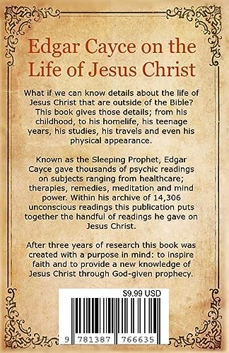 Edgar Cayce on the Life of Jesus Christ
