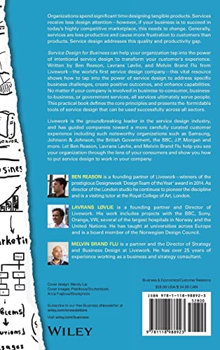 Service Design for Business: A Practical Guide to Optimizing the Customer Experience