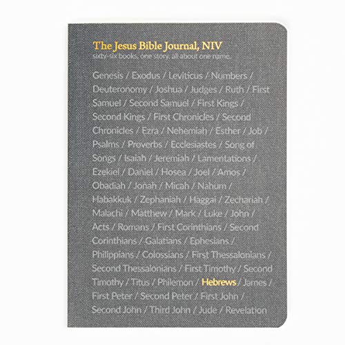 The Jesus Bible Journal, Hebrews, NIV, Paperback, Comfort Print