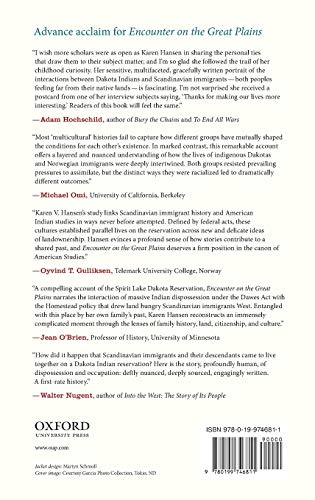 Encounter on the Great Plains: Scandinavian Settlers and the Dispossession of Dakota Indians, 1890-1930