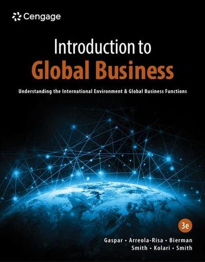 Introduction to Global Business: Understanding the International Environment & Global Business