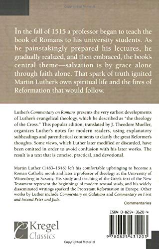 Commentary on Romans (Luther Classic Commentaries)