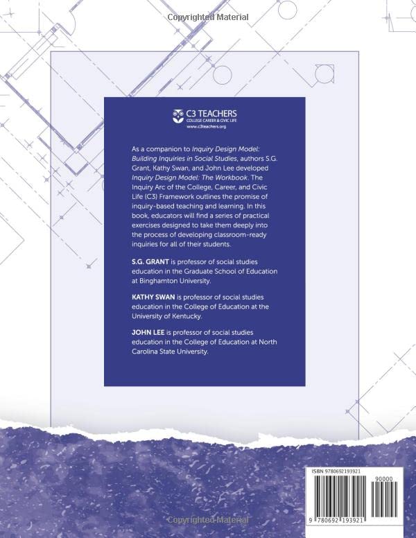 Inquiry Design Model: The Workbook