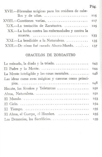 Zoroastro el Zend-Avesta / Zoroaster The Zend-Avesta: La Ciencia Oculta de los Sacerdotes Magos de Persia / The Occult Science of the Wise Priest of Persia (Spanish Edition)