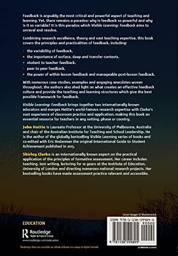 Visible Learning: Feedback