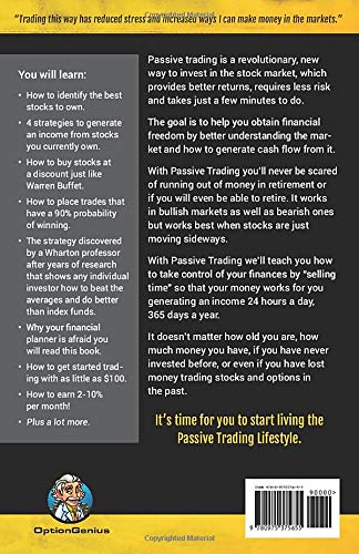 Passive Trading: How To Generate Consistent Monthly Income From The Stock Market In Just Minutes A Day