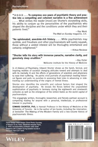 A History of Psychiatry: From the Era of the Asylum to the Age of Prozac — back cover