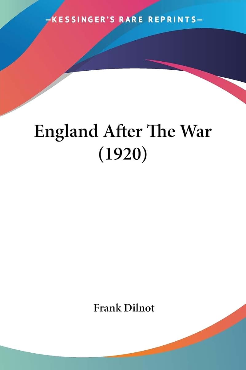 England After The War (1920)