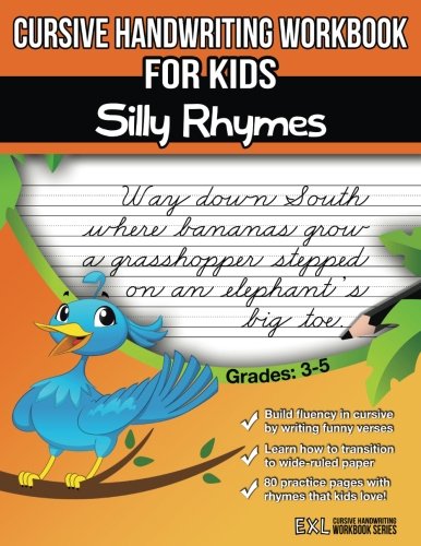 Cursive Handwriting Workbook for Kids: Silly Rhymes