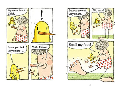 Chick and Brain: Smell My Foot! by Bell, Cece