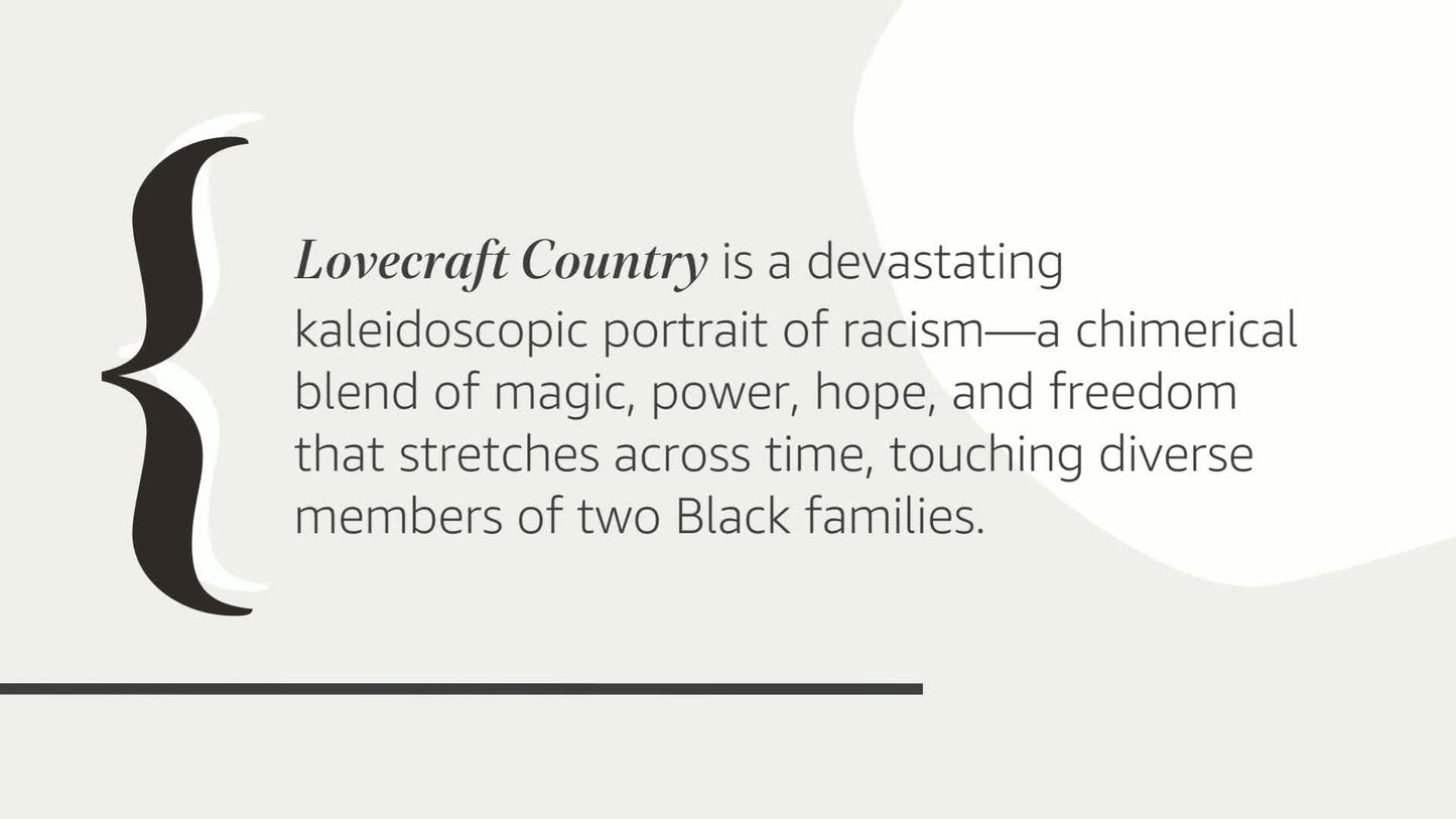 Lovecraft Country: A Novel