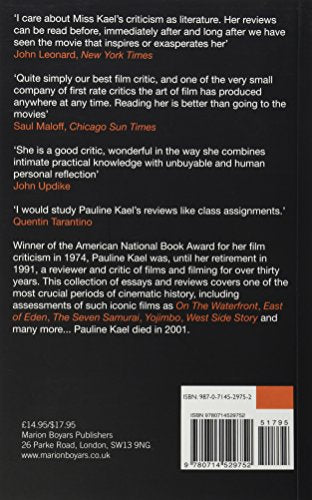 I Lost it at the Movies — back cover