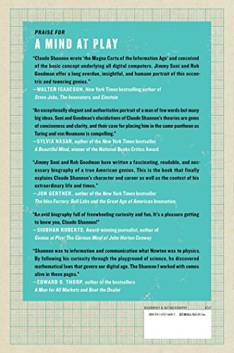A Mind at Play: How Claude Shannon Invented the Information Age