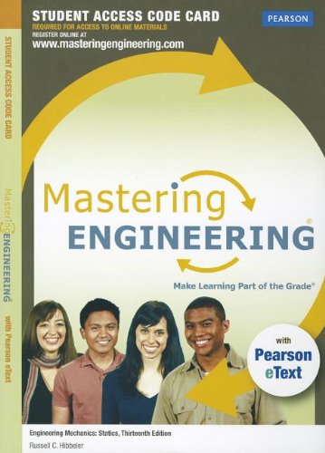 Engineering Mechanics Student Access Code Card: Statics (Mastering Engineering)