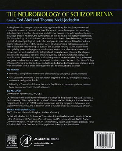 The Neurobiology of Schizophrenia