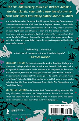Watership Down: A Novel — back cover