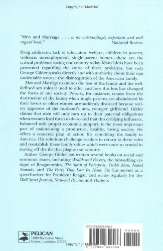 Men and Marriage by Gilder, George