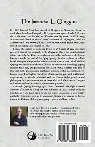 The Immortal: True Accounts of the 250-Year-Old Man, Li Qingyun