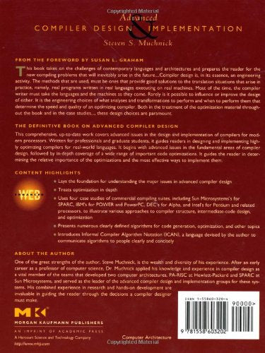 Advanced Compiler Design and Implementation