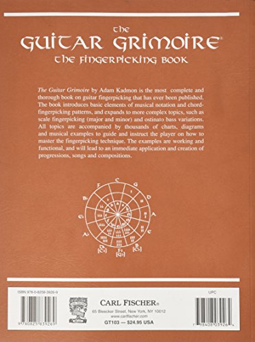 GT103 - The Guitar Grimoire - The Fingerpicking Book — back cover