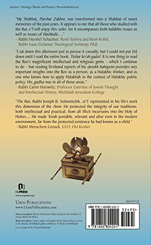 Seventy Conversations In Transit - with HaGaon HaRav Joseph B. Soloveitchik ztl