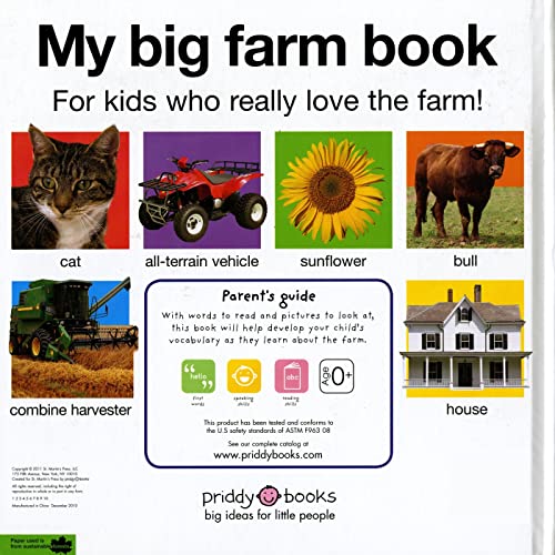 My Big Farm Book (My Big Board Books)