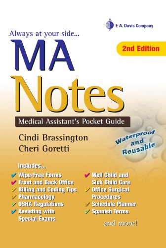 MA Notes: Medical Assistants Pocket Guide