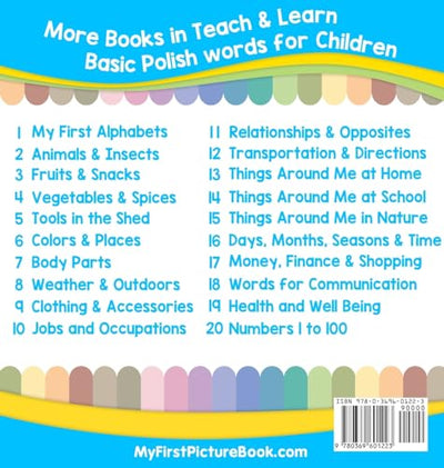 My First Polish Alphabets Picture Book with English Translations: Bilingual Early Learning & Easy Teaching Polish Books for Kids (Teach & Learn Basic Polish Words for Children)