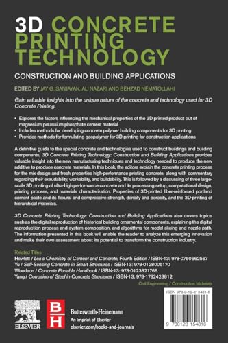 3D Concrete Printing Technology: Construction and Building Applications