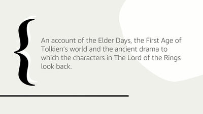 The Silmarillion