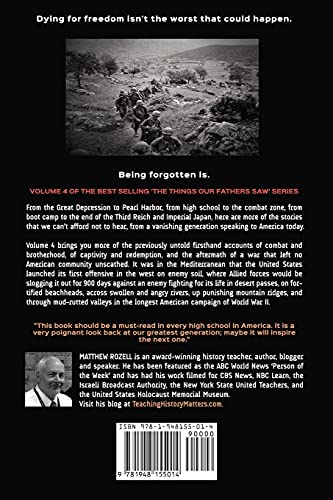 The Things Our Fathers Saw-The Untold Stories of the World War II Generation-Volume IV: Up the Bloody Boot-The War in Italy